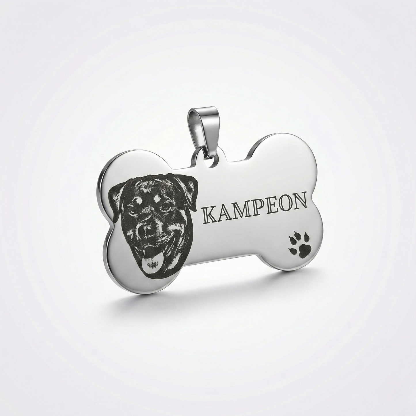 Placa Hueso Personalizada con Fotograbado